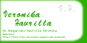 veronika havrilla business card